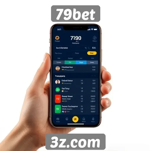 Interface e usabilidade do site 79bet em dispositivos móveis