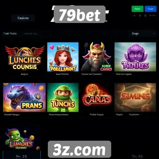 Exploração das opções de jogos disponíveis no 79bet