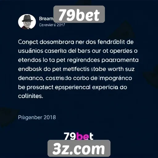 Feedback dos usuários sobre o atendimento do 79bet